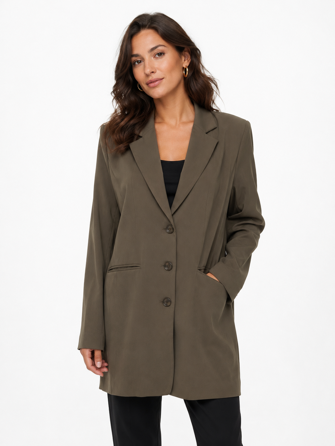 Blazer long structuré