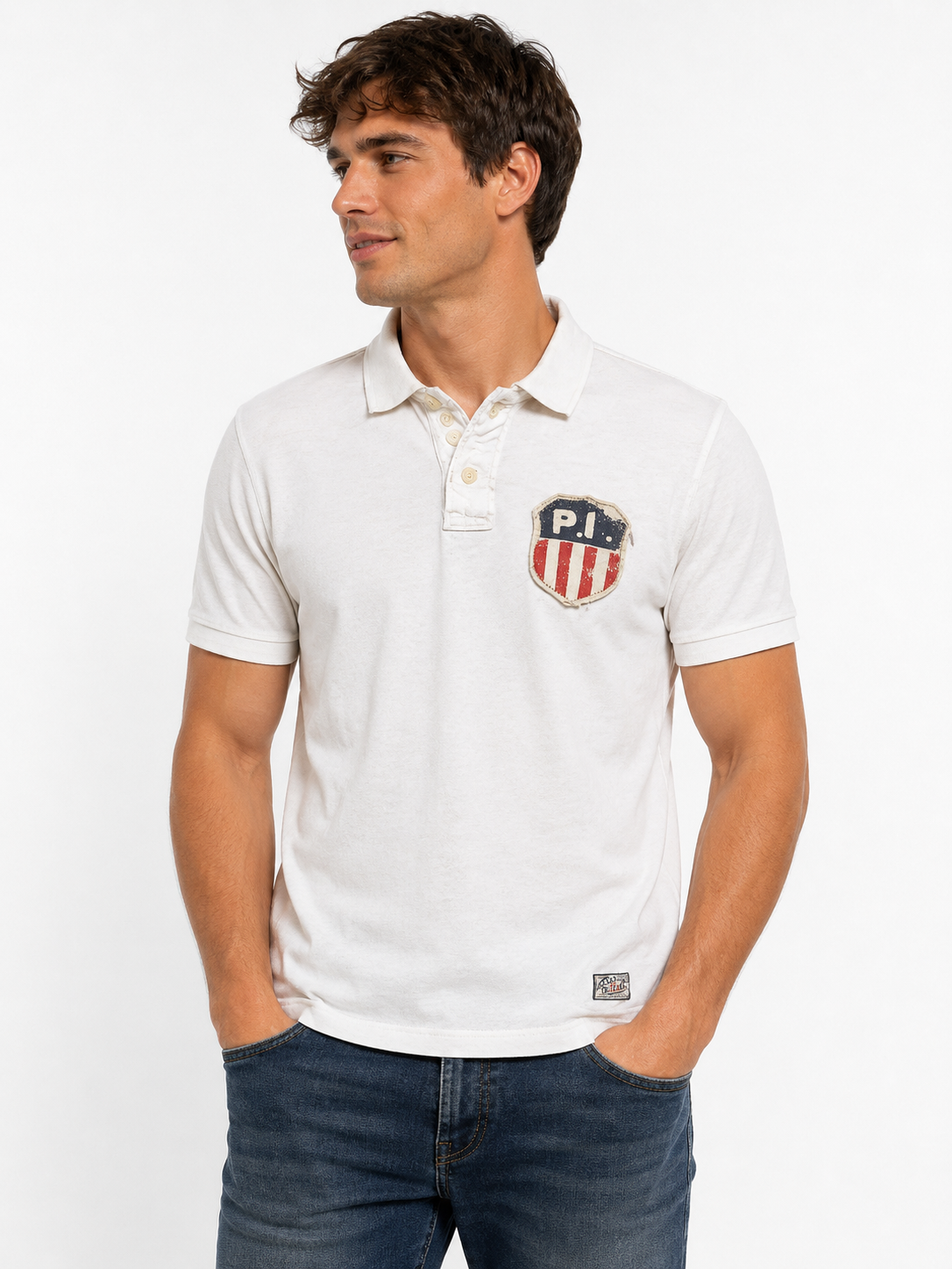 Polo homme Petrol