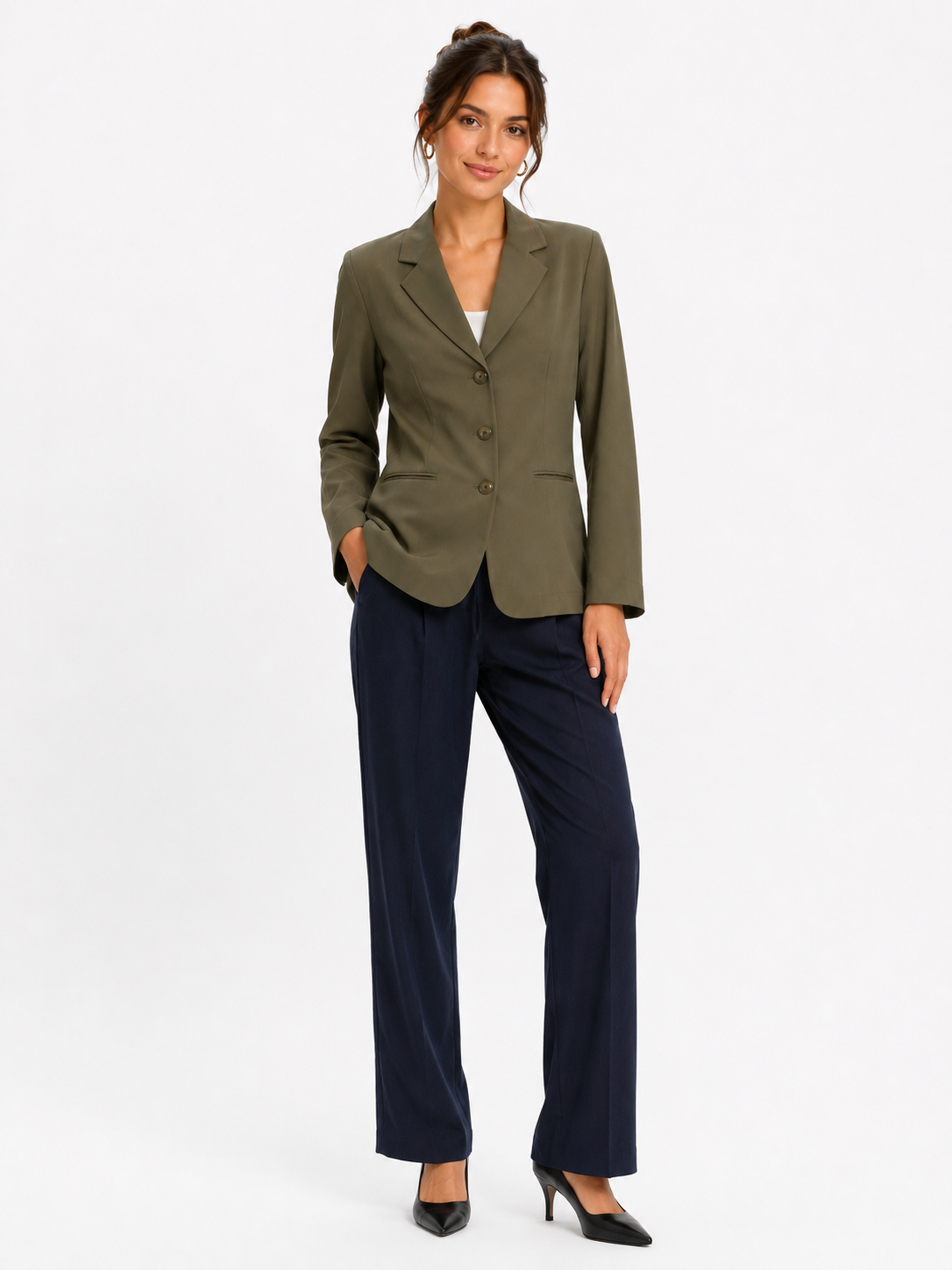 Blazer ajusté élégant