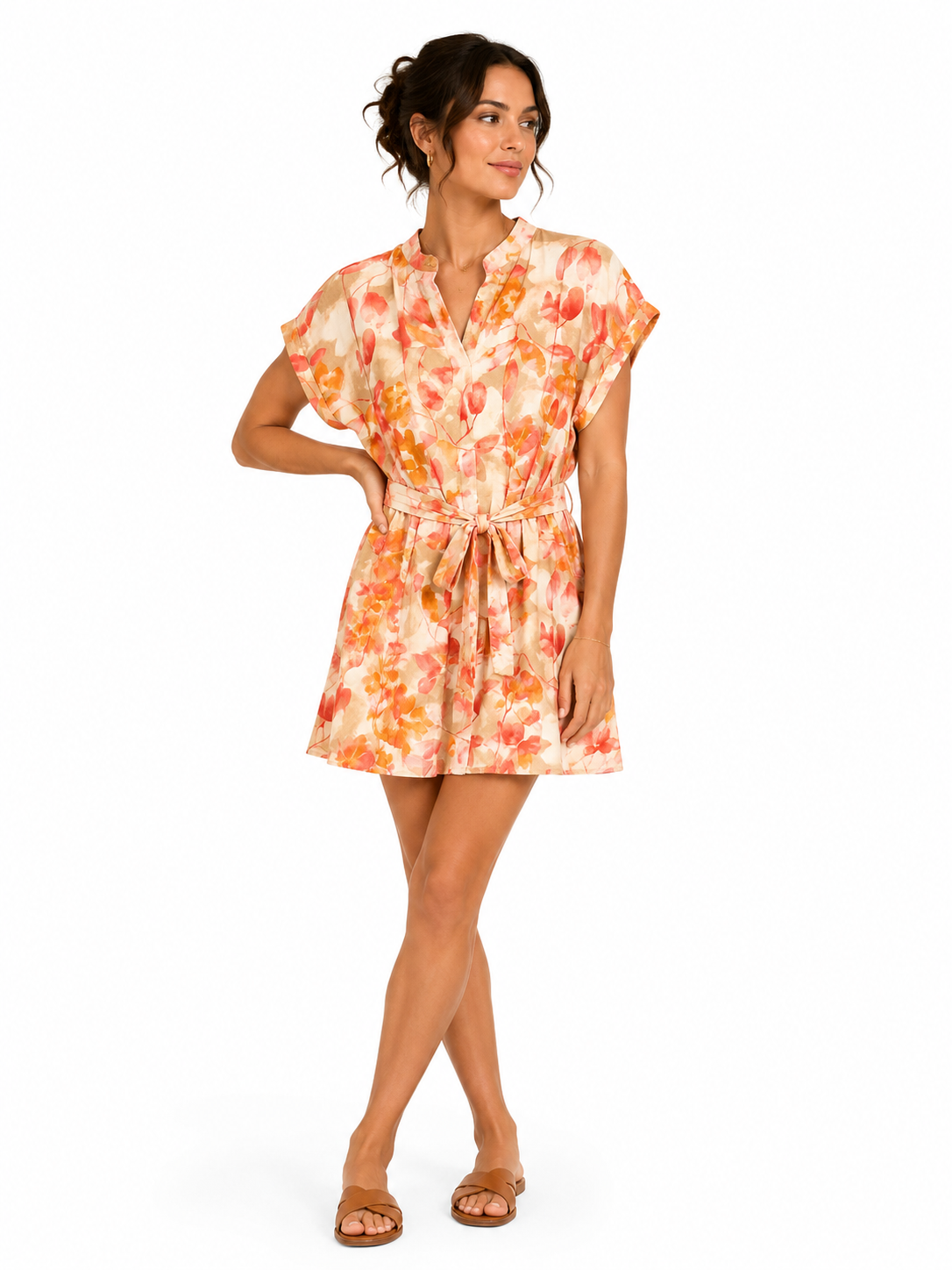 Robe imprimée fluide