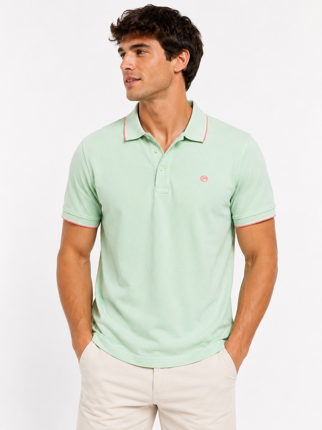 Polo homme Petrol