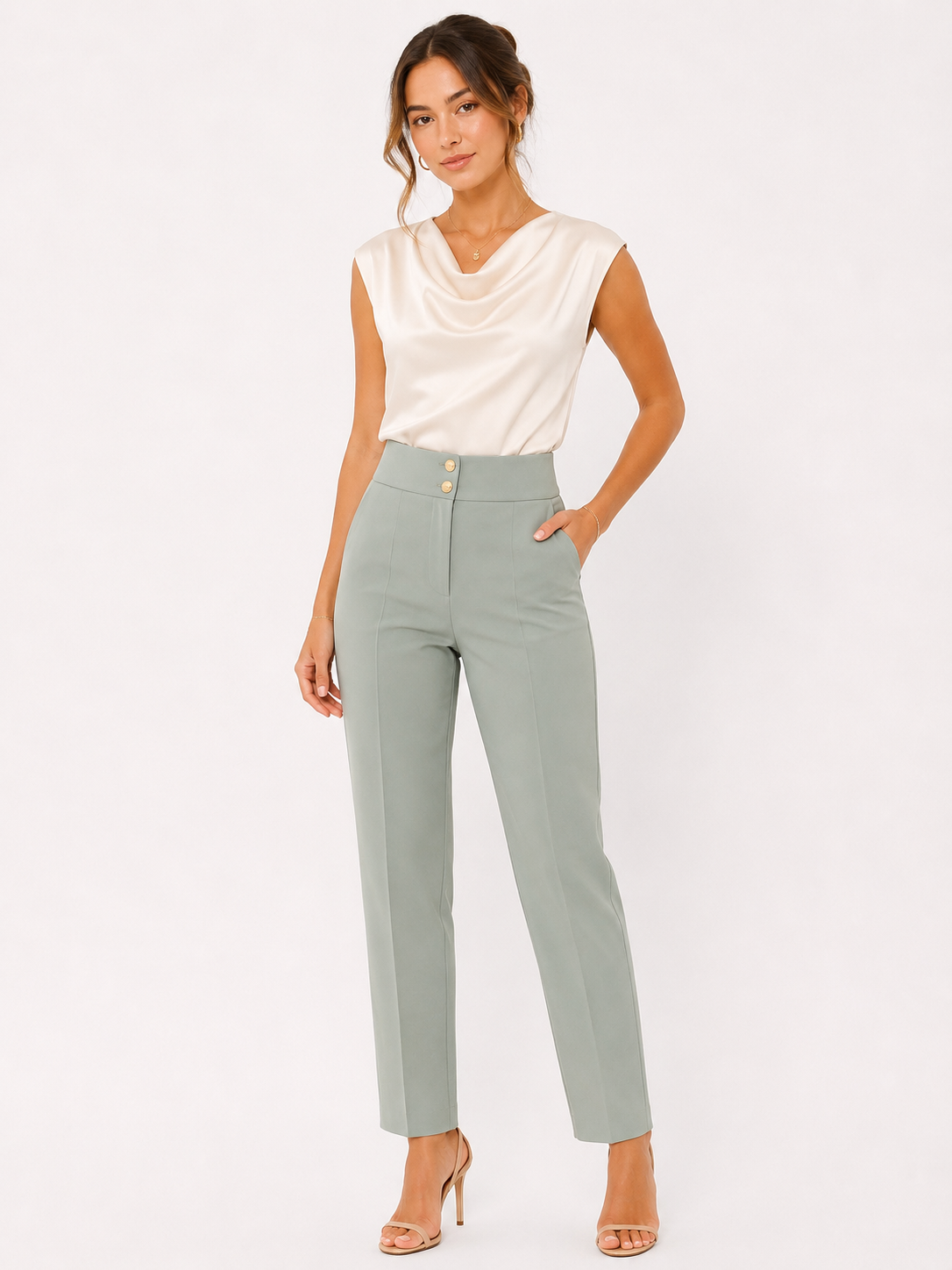 Pantalon femme élégant et moderne