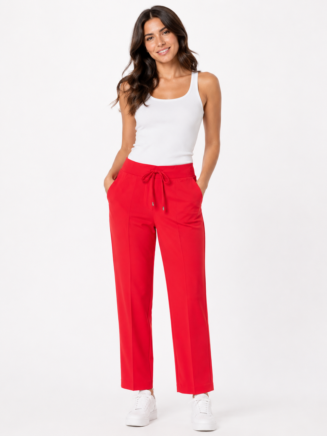 Pantalon fluide taille élastique