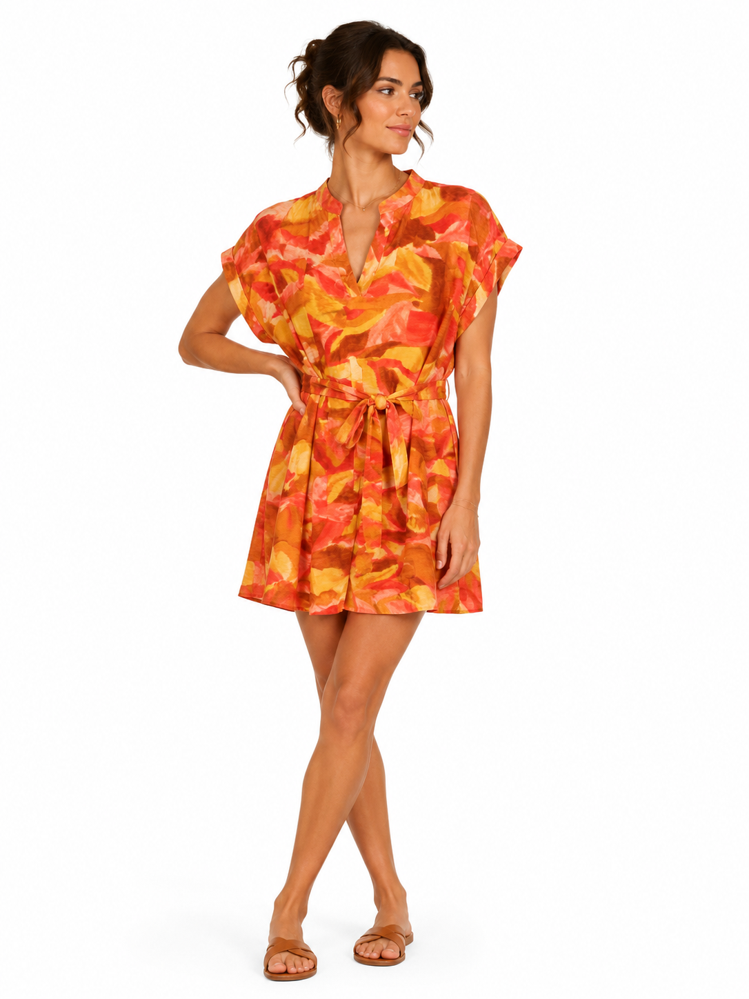 Robe imprimée fluide