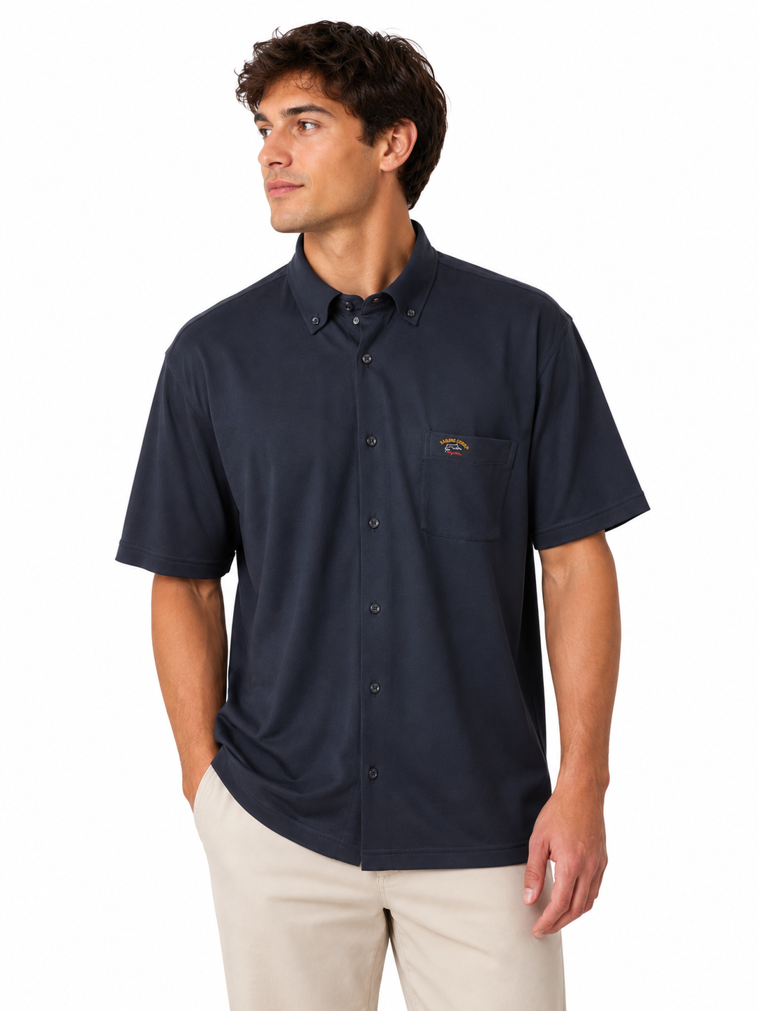 Chemise manches courtes homme casual