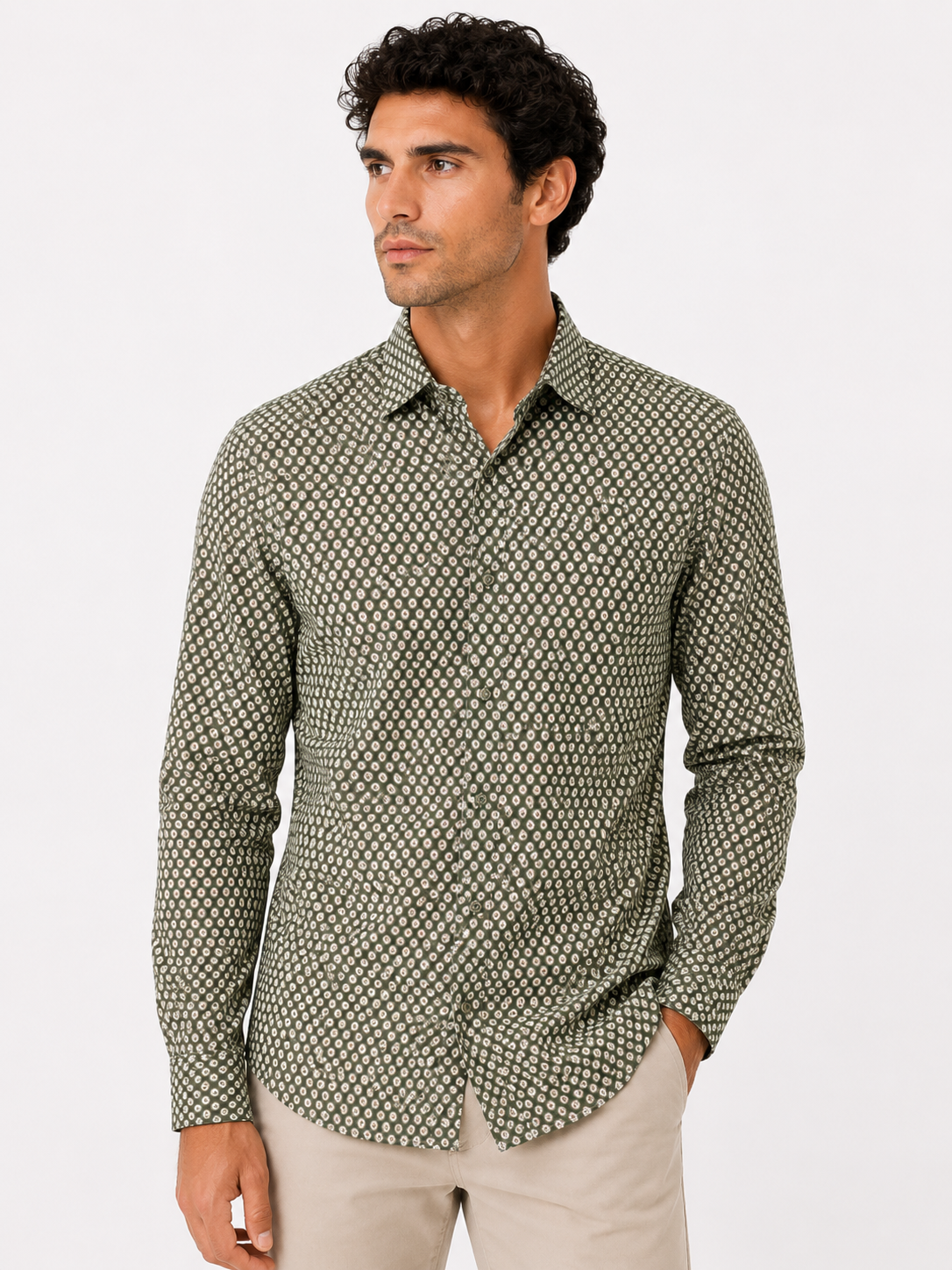 Chemise homme imprimé tendance