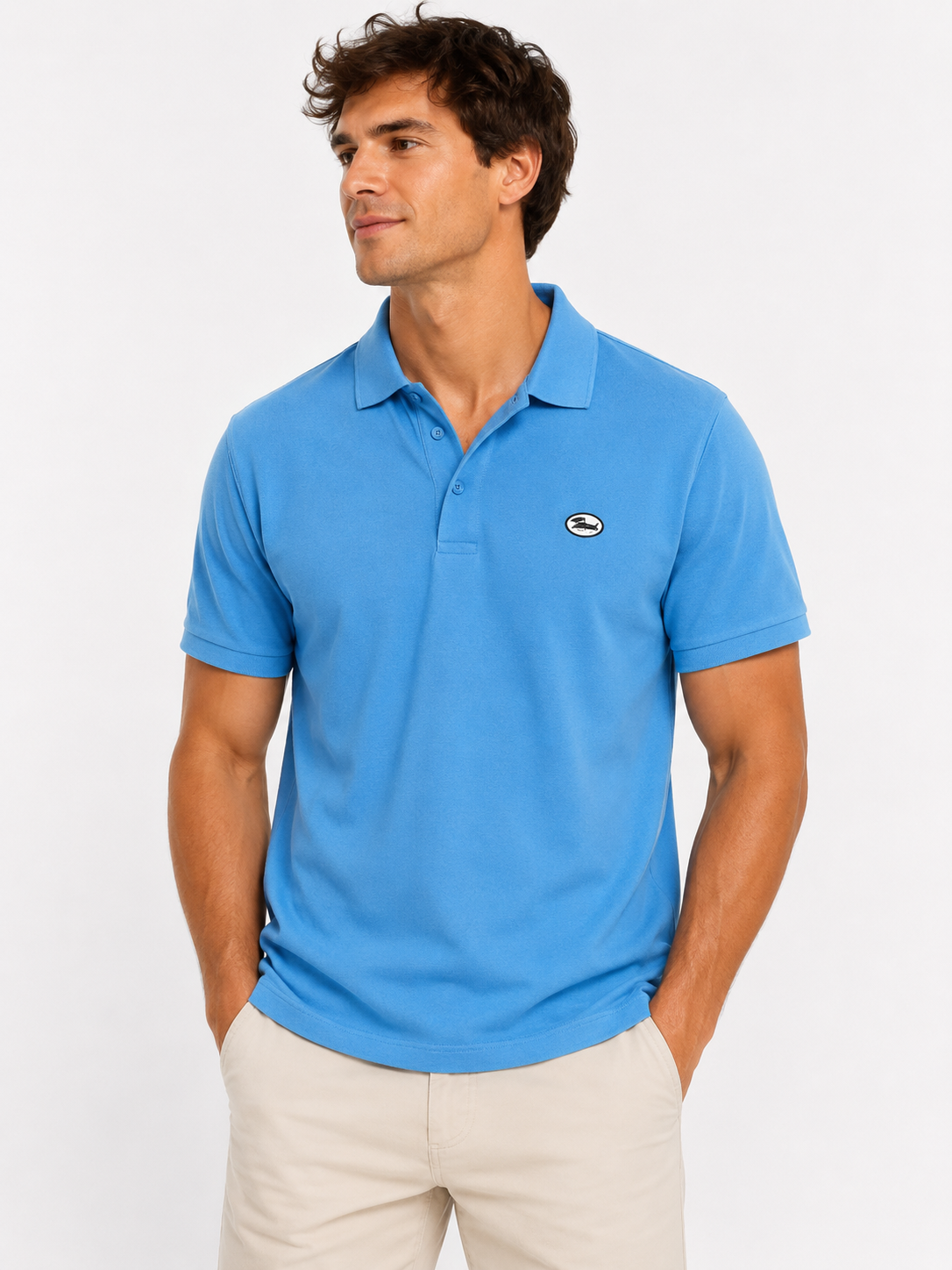 Polo homme Petrol