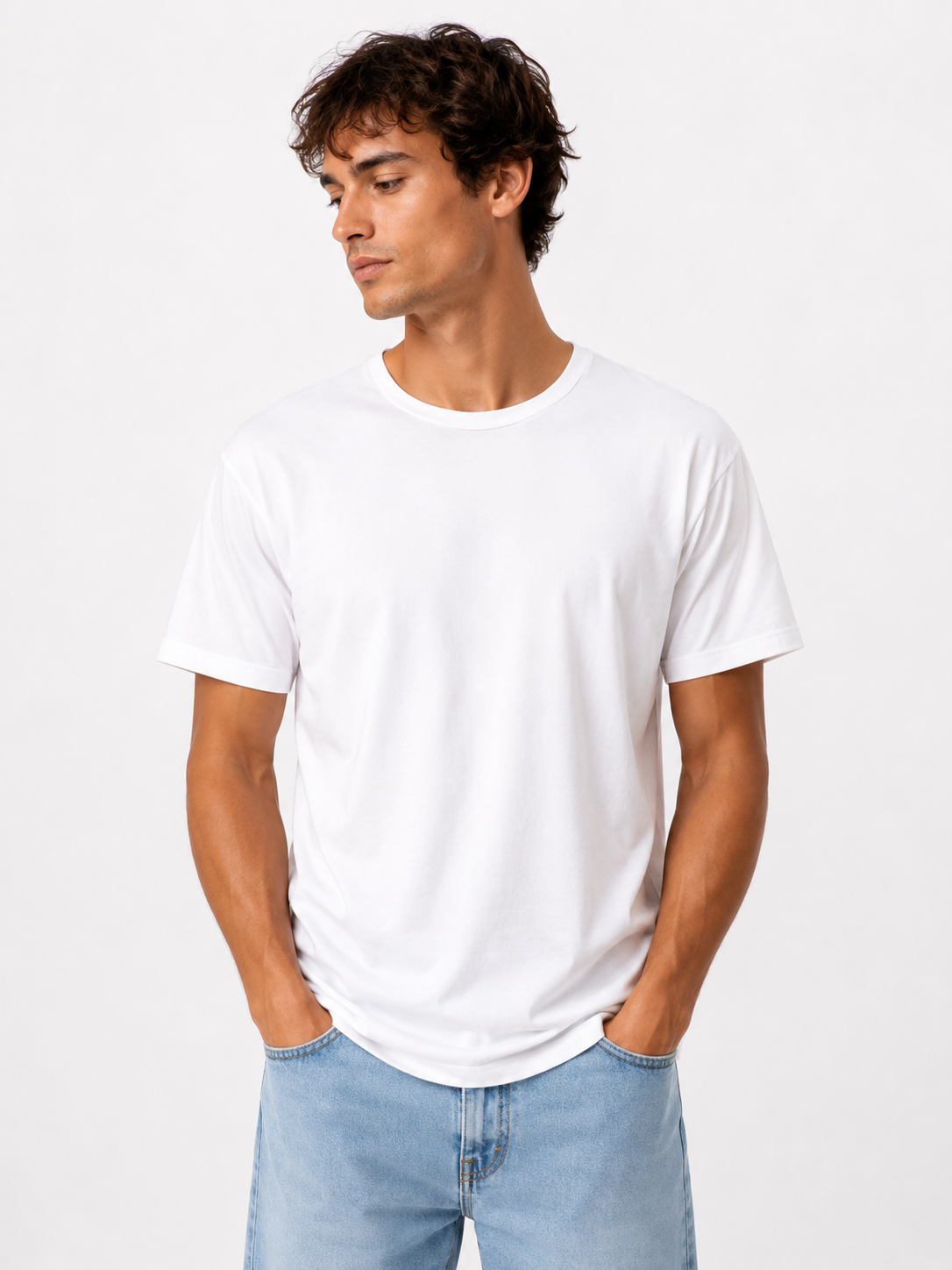 T-shirt homme col V & col rond Presly & Sun