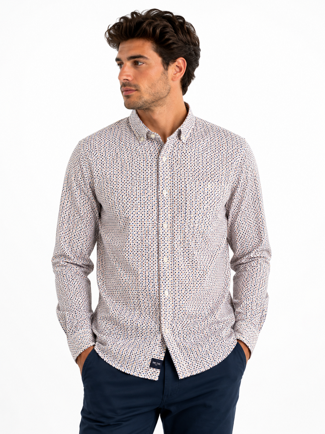 Chemise homme imprimé moderne