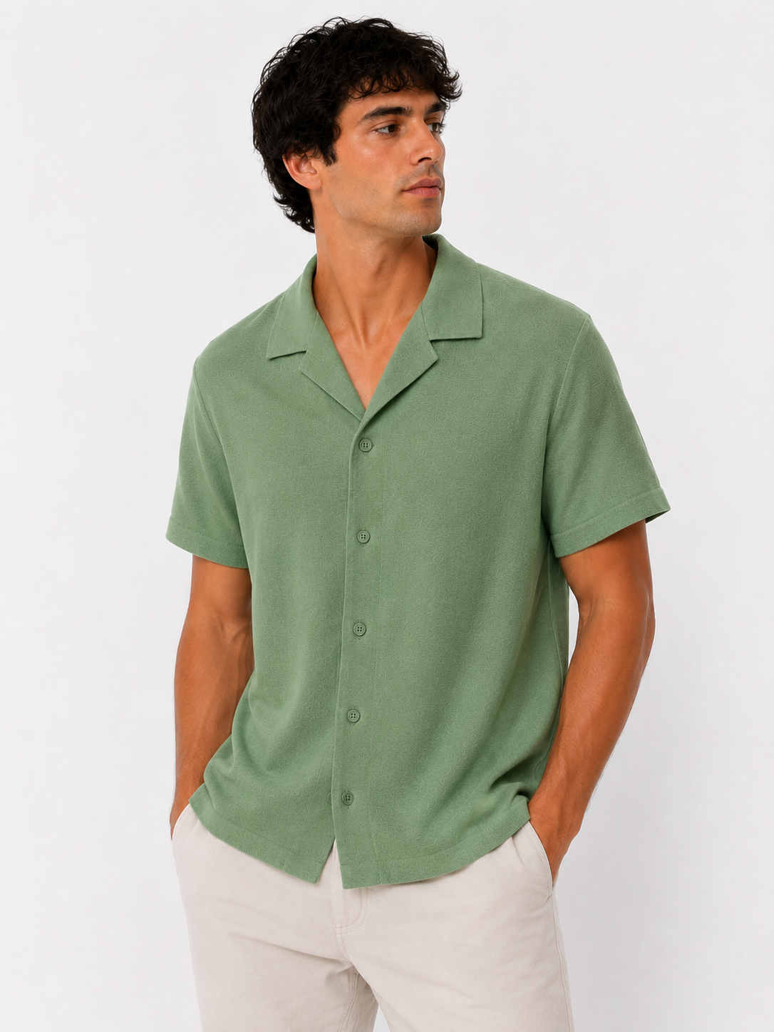 Chemise homme manches courtes Presly & Sun