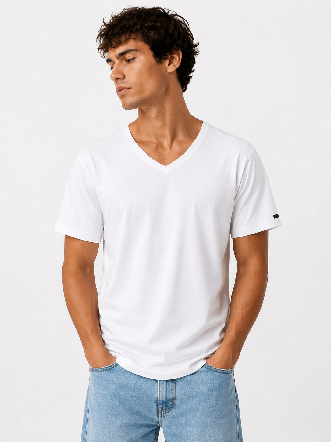 T-shirt homme col V & col rond Presly & Sun