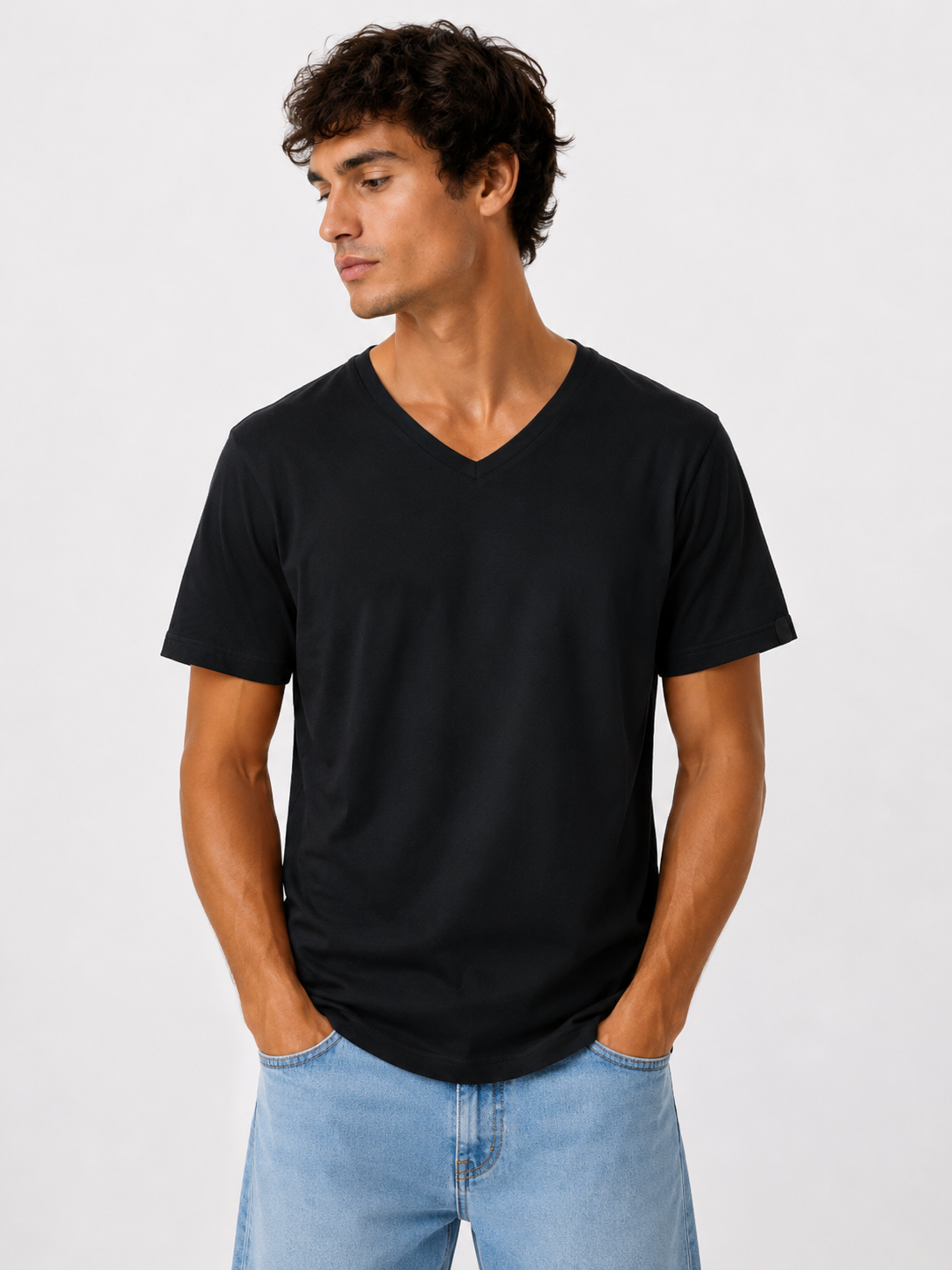T-shirt homme col V & col rond Presly & Sun
