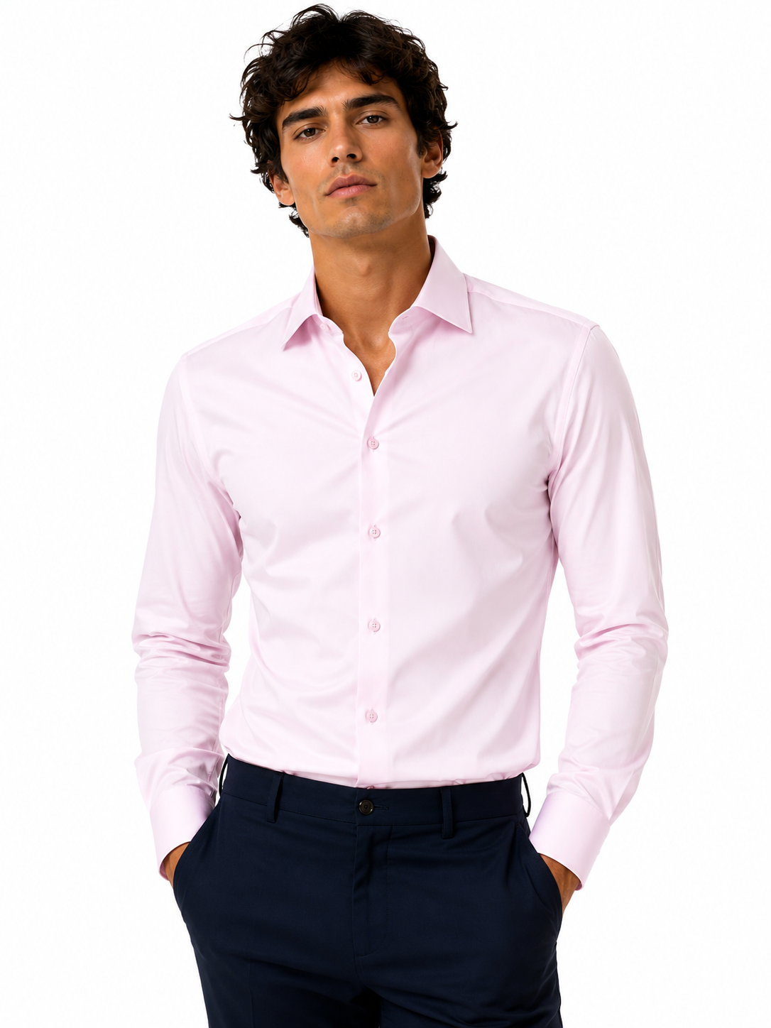 Chemise homme très cintrée élégante