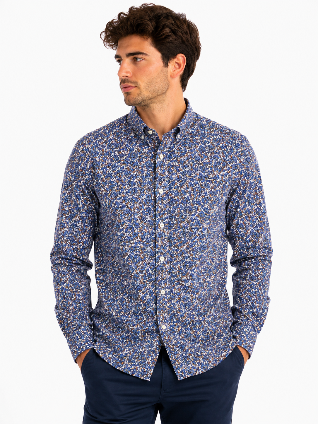 Chemise homme imprimé moderne