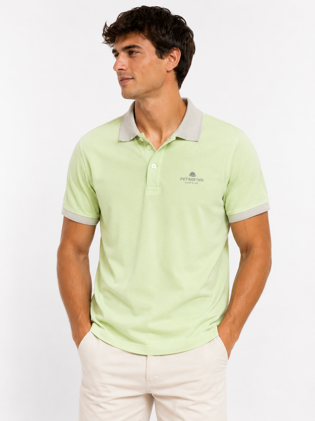 Polo homme Petrol