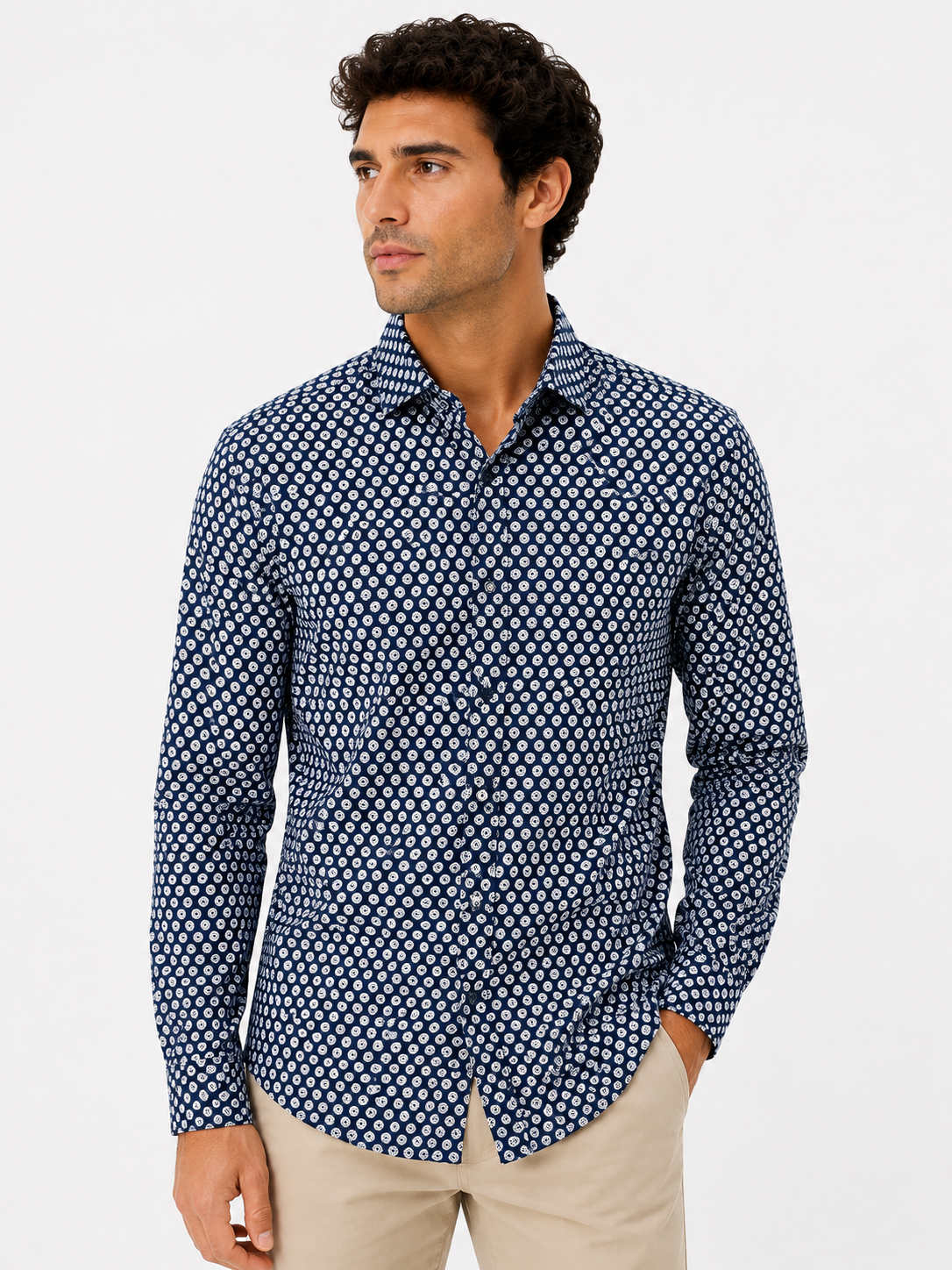 Chemise homme imprimé tendance