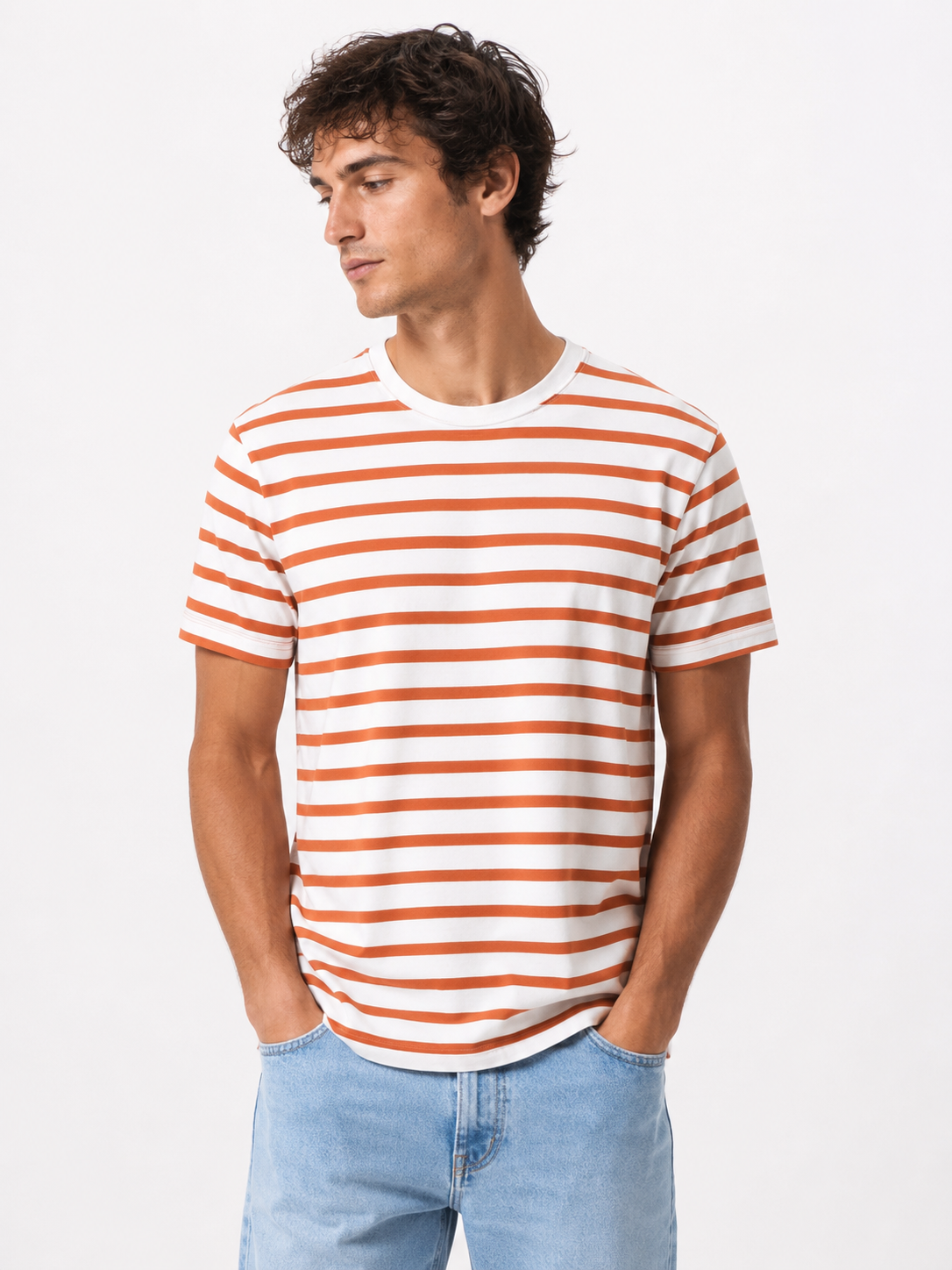 T-shirt homme rayé Presly & Sun